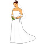 Bride White Dress