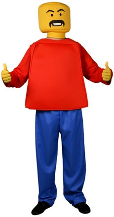 Mr Block Head Costume